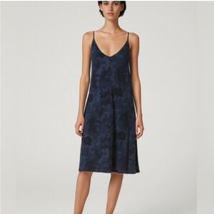 ATM Blue Camo Camisole Dress Size Medium
